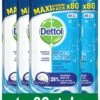 Dettol - Power & Fresh - Schoonmaakdoekjes - Oceaanfris - 4 X 80 Doekjes 2 Dettol - Power & Fresh - Schoonmaakdoekjes - Oceaanfris - 4 X 80 Doekjes -Reinigingsproducten 1015x1200