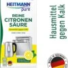 HEITMANN Pure Ontkalker- Citroenzuur Ontkalker, Natuurvriendelijke Kalkreiniger Voor Een Hygiënische Reiniging - Poeder, 1x 350 G -Reinigingsproducten 1023x1200