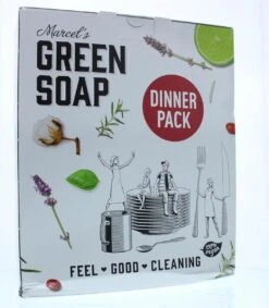 Marcel's Green Soap Dinner Pack - 1 X 1 Box -Reinigingsproducten 1047x1200 1