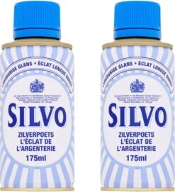Silvo Zilverpoets - Poetsmiddel -Zilverglans - 2x 175 ML - Voordeelverpakking -Reinigingsproducten 1092x1200