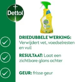 Dettol - Power & Fresh - Allesreinger Spray - Citrus - 6 X 500 Ml -Reinigingsproducten 1126x1200