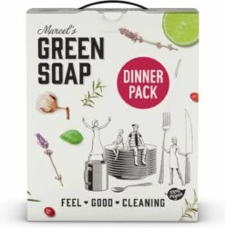 Marcel's Green Soap Dinner Pack - 1 X 1 Box -Reinigingsproducten 1183x1200