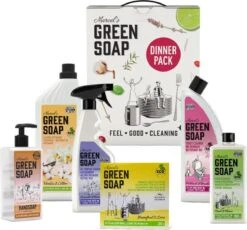 Marcel's Green Soap Dinner Pack - 1 X 1 Box -Reinigingsproducten 1200x1116