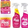 The Pink Stuff Multi Purpose Cleaner - The Pink Stuff Bathroom Cleaner - The Pink Stuff Cleaning Paste & The Original Scrub Mommy