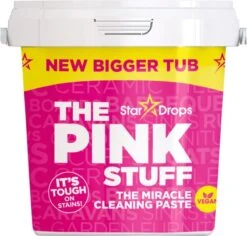 Stardrops The Pink Stuff The Pink Stuff Cleaning Paste 850 G 20 Stardrops The Pink Stuff The Pink Stuff Cleaning Paste 850 G -Reinigingsproducten 1200x1148 1