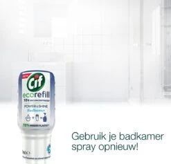 Cif Power & Shine Badkamer Ecorefill Capsule - 10 X 70 Ml - Voordeelverpakking -Reinigingsproducten 1200x1151