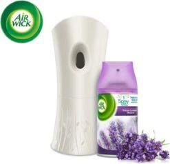 Air Wick Freshmatic Automatische Spray Luchtverfrisser - Paarse Lavendel Navulling - 3 Stuks - Voordeelverpakking -Reinigingsproducten 1200x1155 1