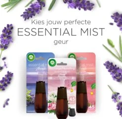 Air Wick Essential Mist Automatische Luchtverfrisser - Ontspannende Lavendel - 3 Navullingen -Reinigingsproducten 1200x1169 2