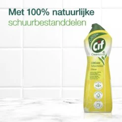 Cif CleanBoost Cream Citroen Schuurmiddel - 8 X 750 Ml - Voordeelverpakking 12 Cif CleanBoost Cream Citroen Schuurmiddel - 8 X 750 Ml - Voordeelverpakking -Reinigingsproducten 1200x1200 188