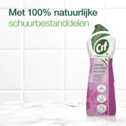 Cif CleanBoost Cream Pink Schuurmiddel - 8 X 750 Ml - Voordeelverpakking -Reinigingsproducten 1200x1200 198