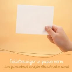 Cosmeau Toiletreiniger Sheets 60 Beurten Wasvellen Detergent Sheets Eco Toilet Strips - Cosmo Cosmea Kosmo -Reinigingsproducten 1200x1200 2