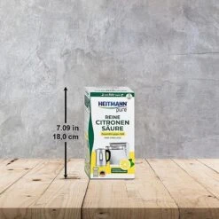 HEITMANN Pure Ontkalker- Citroenzuur Ontkalker, Natuurvriendelijke Kalkreiniger Voor Een Hygiënische Reiniging - Poeder, 1x 350 G -Reinigingsproducten 1200x1200 210
