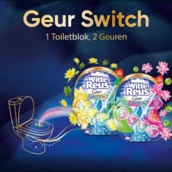 Witte Reus Toiletblok Geur Switch - Appel Waterlelie - WC Blokjes Voordeelverpakking - 10 Stuks -Reinigingsproducten 1200x1200 289