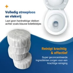 Witte Toiletblokjes Voor Inbouwreservoir Voor O.a Geberit En Grohe - 25 Stuks - Met Lavendel - Vlekvrij - Stortbakblokjes 12 Witte Toiletblokjes Voor Inbouwreservoir Voor O.a Geberit En Grohe - 25 Stuks - Met Lavendel - Vlekvrij - Stortbakblokjes -Reinigingsproducten 1200x1200 311