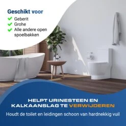 Witte Toiletblokjes Voor Inbouwreservoir Voor O.a Geberit En Grohe - 25 Stuks - Met Lavendel - Vlekvrij - Stortbakblokjes 15 Witte Toiletblokjes Voor Inbouwreservoir Voor O.a Geberit En Grohe - 25 Stuks - Met Lavendel - Vlekvrij - Stortbakblokjes -Reinigingsproducten 1200x1200 314