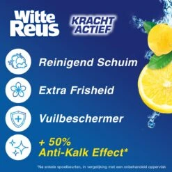 Witte Reus Kracht Actief Toiletblok - Citrus - WC Blokjes Voordeelverpakking - 10 Stuks 22 Witte Reus Kracht Actief Toiletblok - Citrus - WC Blokjes Voordeelverpakking - 10 Stuks -Reinigingsproducten 1200x1200 338