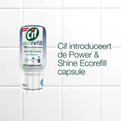 Cif Power & Shine Badkamer Ecorefill Capsule - 10 X 70 Ml - Voordeelverpakking -Reinigingsproducten 1200x1200 49