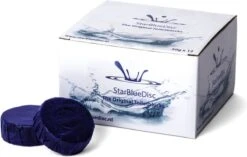 StarBlueDisc 12 Stuks Toiletblokjes Halfjaar Verpakking Blauw -Reinigingsproducten 1200x765