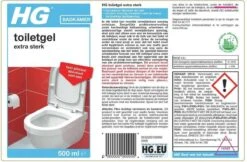 HG Toiletgel Extra Sterk - 500ml - Verwijdert De Hardnekkigste Aanslag - Tast Niet Glazuur, Roestvrijstaal En Chroom Niet Aan - Biologisch Afbreekbaar 7 HG Toiletgel Extra Sterk - 500ml - Verwijdert De Hardnekkigste Aanslag - Tast Niet Glazuur, Roestvrijstaal En Chroom Niet Aan - Biologisch Afbreekbaar -Reinigingsproducten 1200x786
