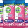 Dettol - Schoonmaakdoekjes - Power & Fresh - Kersenbloesem - 4 X 80 Stuks - Voordeelverpakking -Reinigingsproducten 1200x949