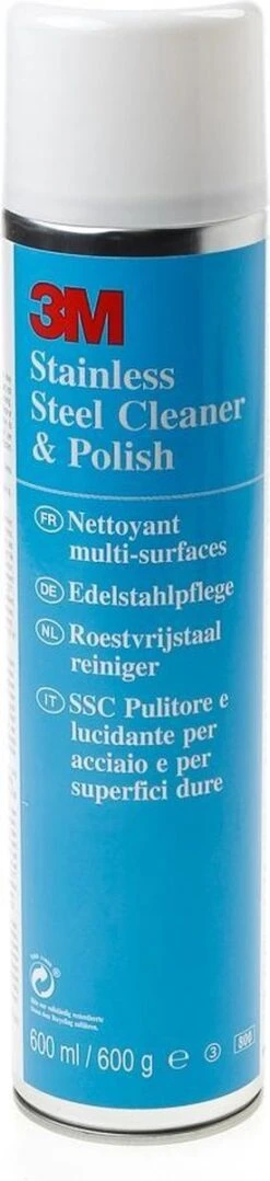 3M RVS Reiniger - 600 Ml -Reinigingsproducten 275x1200