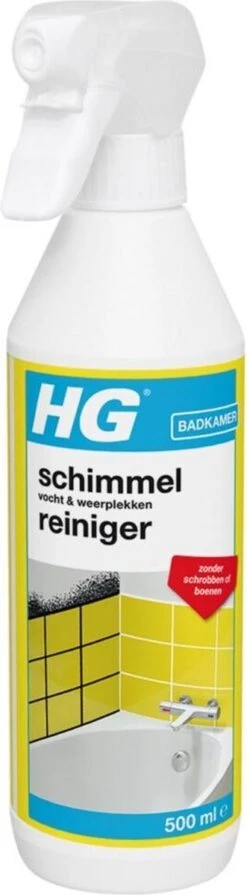 HG Schimmelreiniger - 500ml - De NR 1 Schimmelverwijderaar - Vernietigt De Hardnekkigste Schimmel - Geschikt Voor De Badkamer, Tegel-, Siliconenvoegen, Stucwerk 7 HG Schimmelreiniger - 500ml - De NR 1 Schimmelverwijderaar - Vernietigt De Hardnekkigste Schimmel - Geschikt Voor De Badkamer, Tegel-, Siliconenvoegen, Stucwerk -Reinigingsproducten 331x1200