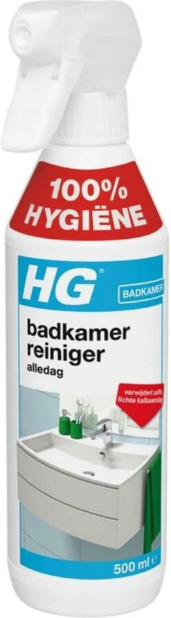 HG Badkamerreiniger Alledag - 500ml - Verwijdert Zeepresten, Huidvetten En Lichte Kalkaanslag -Reinigingsproducten 333x1200