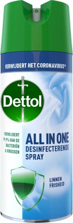 Dettol All In One Disinfectant Spray Linen - 400ml -Reinigingsproducten 393x1200