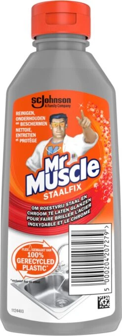 Nieuwe Producten 11 4x Mr. Muscle Staalfix 200 ML