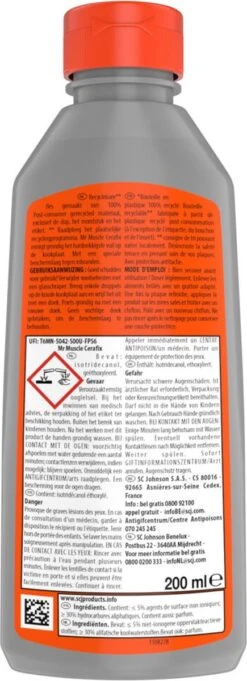 Mr. Muscle - Cera-Fix Voor Keramische - Halogeen En Inductie Kookplaten - Kookplaatreiniger - 2 X 200 Ml 8 Mr. Muscle - Cera-Fix Voor Keramische - Halogeen En Inductie Kookplaten - Kookplaatreiniger - 2 X 200 Ml -Reinigingsproducten 435x1200 4