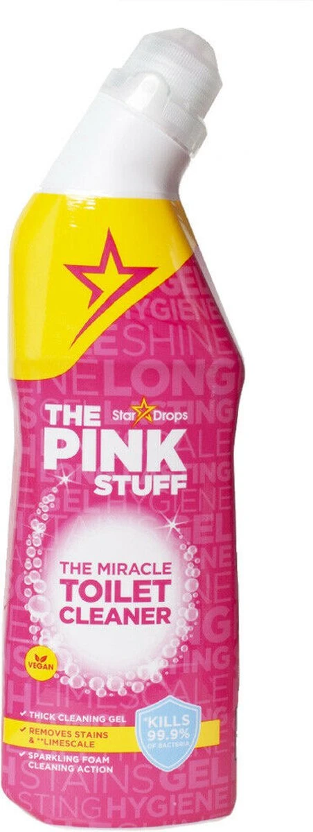 The Pink Stuff The Miracle Toilet Cleaner - Toiletreiniger - 750ml 9 The Pink Stuff The Miracle Toilet Cleaner - Toiletreiniger - 750ml - Afbeelding 7