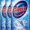 Glorix Bleek O2 - 750 Ml - Toiletreiniger - 3 Stuks - Voordeelverpakking -Reinigingsproducten 484x1200