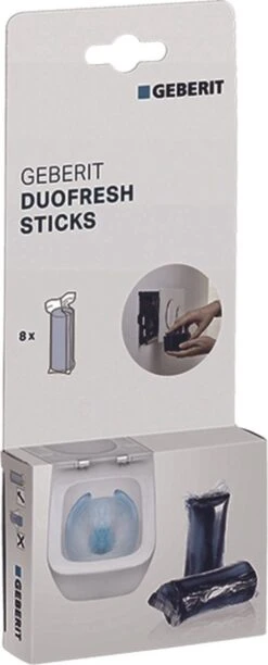 Geberit DuoFresh Sticks - 96 Stuks - Voordeelverpakking - Toilet/WC Blokjes Inbouwreservoir -Reinigingsproducten 484x1200 2