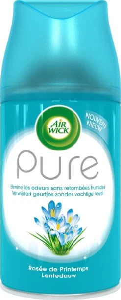 Air Wick Freshmatic Automatische Spray - Luchtverfrisser - Pure Lentedauw Navulling - 3 Stuks -Reinigingsproducten 484x1200 4
