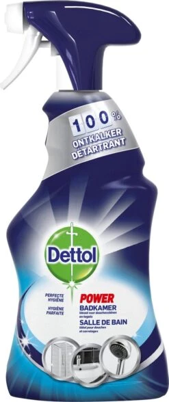 Dettol Allesreiniger Spray Power & Fresh - Badkamer - 500ml X2 9 Dettol Allesreiniger Spray Power & Fresh - Badkamer - 500ml X2 -Reinigingsproducten 504x1200 1