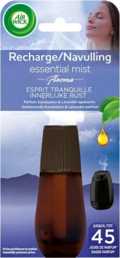 Air Wick Essential Mist Automatische Geurverspreider Luchtverfrisser - Innerlijke Rust - Navulling 18 Air Wick Essential Mist Automatische Geurverspreider Luchtverfrisser - Innerlijke Rust - Navulling -Reinigingsproducten 562x1200
