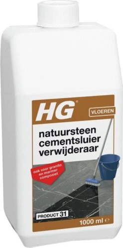 HG Natuursteen Cement- & Kalksluier Verwijderaar (HG Product 31) - 1L - Veilig In Gebruik -Reinigingsproducten 595x1200 1
