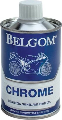 Belgom Chrome Chroom Poets 250ml -Reinigingsproducten 624x1200
