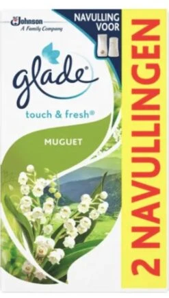 Glade By Brise Touch & Fresh Muguet Navulling - 2 Stuks 9 Glade By Brise Touch & Fresh Muguet Navulling - 2 Stuks -Reinigingsproducten 682x1200