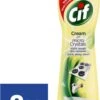 Cif Schuurmiddel Cream Citroen - 8 X 500 Ml -Reinigingsproducten 750x1200