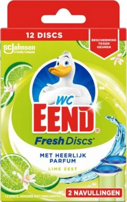 WC Eend Fresh Discs Navul Duo Lime 72 Ml -Reinigingsproducten 752x1200