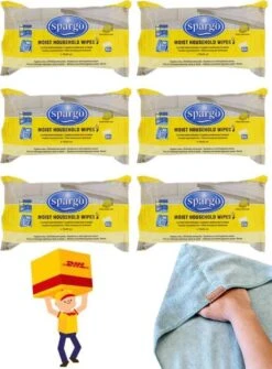 Allesreiniger - Schoonmaakdoekjes - Vochtige Doekjes - Aanbieding - VERVANGT Alles Reiniger Spray - Wegwerp Schoonmaakdoekjes - VOORDEELBUNDEL -Reinigingsproducten 885x1200