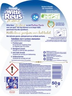 Witte Reus DeLuxe Toiletblok - Magic Moonflower - WC Blokjes Voordeelverpakking - 10 Stuks 21 Witte Reus DeLuxe Toiletblok - Magic Moonflower - WC Blokjes Voordeelverpakking - 10 Stuks -Reinigingsproducten 897x1200 5