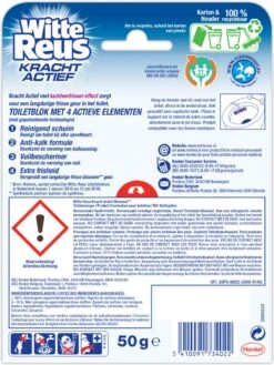 Witte Reus Kracht Actief Toiletblok - Bloesem - WC Blokjes Voordeelverpakking - 10 Stuks -Reinigingsproducten 900x1200 5