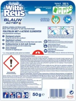 Witte Reus Blauw Actief Toiletblok - Hygiene - WC Blokjes Voordeelverpakking - 10 Stuks -Reinigingsproducten 900x1200 6