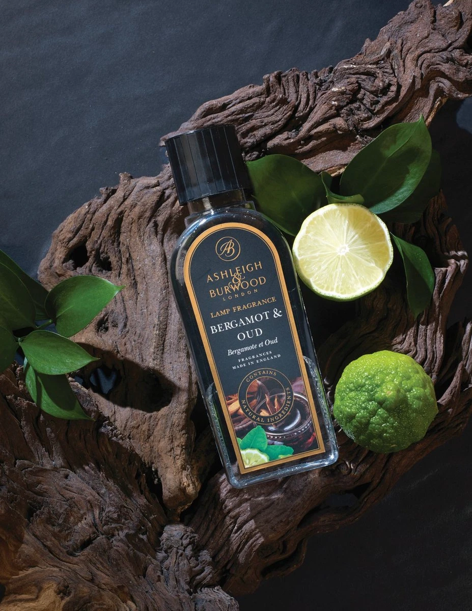 Ashleigh & Burwood Lampenolie Geurolie Bergamot & Oud 500ml 2 Ashleigh & Burwood Lampenolie Geurolie Bergamot & Oud 500ml