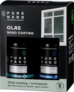 PURE NANO Glas - Nano Coating Voor 5 Jaar Heldere Ramen Met Minder Schoonmaakwerk - 250 Ml -Reinigingsproducten 956x1200 1