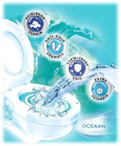 Witte Reus Toiletreiniger - Kracht Actief Gel Oceaan - Voordeelverpakking 10 X 700ml -Reinigingsproducten 996x1200